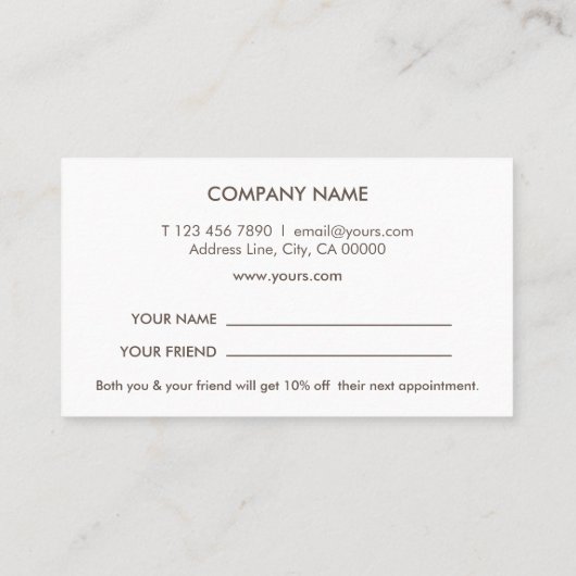 Referentie Elegant Gold Glitter Circle Accent Blac Visitekaartje (Achterkant)