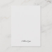 Referentie Kaart winterboom Snowflake Wedding-wedd (Achterkant)
