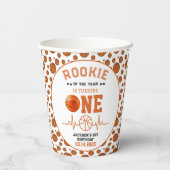 Referentie van het jaar 1 van de Basketball Papieren Bekers (Achterkant)