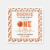 Referentie van het jaar 1 van de Basketball Servet (Voorkant)