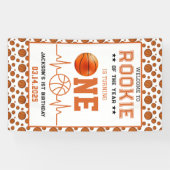 Referentie van het jaar 1 van de Basketball Spandoek (Horizontaal)