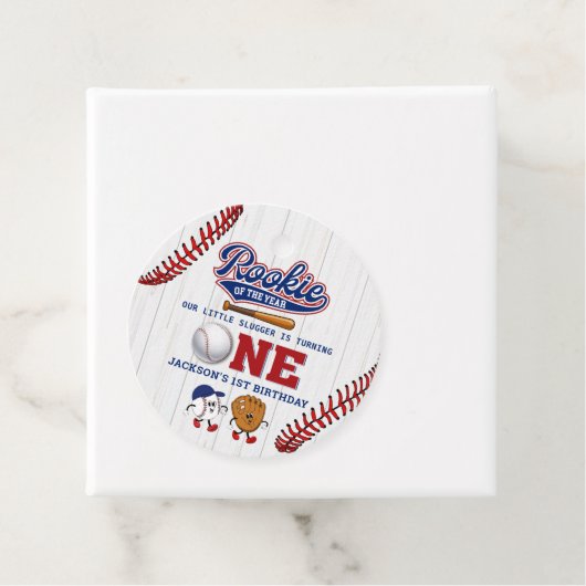 Referentie van het jaar 1ste verjaardag van de hon bedankjes labels (In situ)