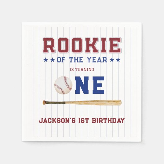 Referentie van het jaar 1ste verjaardag van de hon servet (Voorkant)