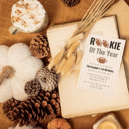 Referentie van het jaar Football 1e verjaardag Kaart