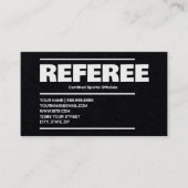 referentie visitekaartje (Voorkant)