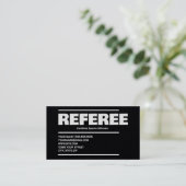 referentie visitekaartje (Staand voorkant)