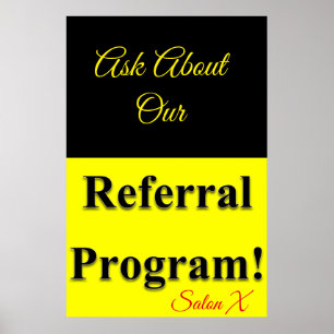 Referentieprogramma voor Posters in Salon Barbersh