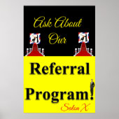 Referentieprogramma voor Posters in Salon Barbersh (Voorkant)