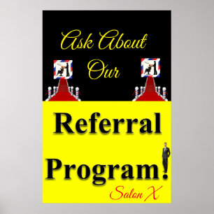 Referentieprogramma voor Posters in Salon Barbersh