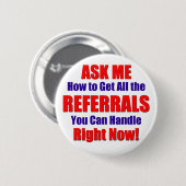 "Referral-Button" Ronde Button 5,7 Cm (Voorkant /achterkant)