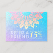 Referral Gold Mandala van YOGA Meditation Instruct (Voorkant)