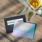 Referral Gold Mandala van YOGA Meditation Instruct