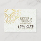 Referral Gold Mandala van YOGA Meditation Instruct (Voorkant)