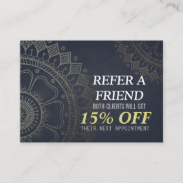 Referral Gold Mandala van YOGA Meditation Instruct