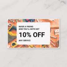 Referral kaartje: Handymandiensten