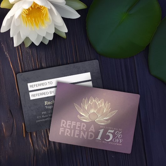 Referral Lotus van YOGA Studio Meditation Instruct