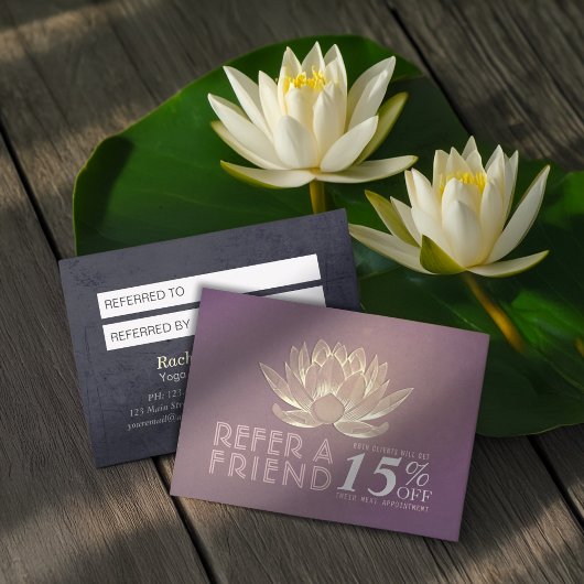 Referral Lotus van YOGA Studio Meditation Instruct