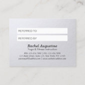 Referral Lotus van YOGA Studio Meditation Instruct (Achterkant)