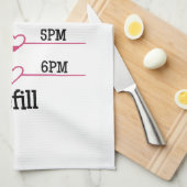 Refill Chart Theedoek (Quarter Fold)