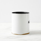 Refill Required Mug – Funny Empty Cup Design Mok (Midden)