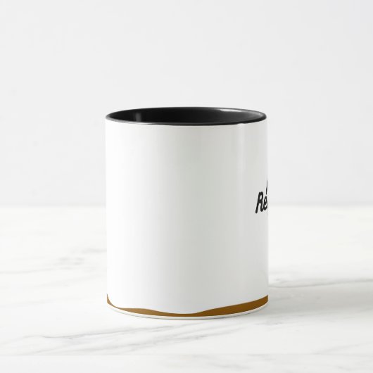 Refill Required Mug – Funny Empty Cup Design Mok (Midden)