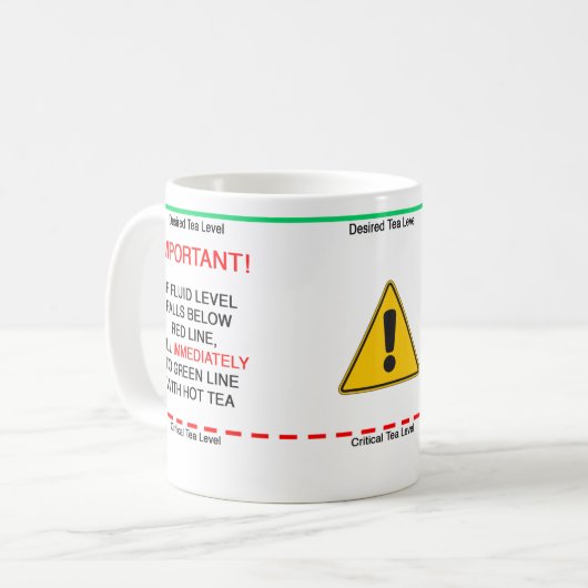 Refill Tea Koffiemok (Voorkant links)