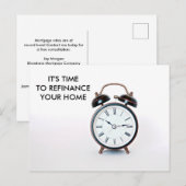 Refinance Mortgage Company Adverteren Briefkaart (Voorkant / Achterkant)