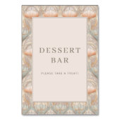 Refined Beige Floral Pattern Kaart (Voorkant)