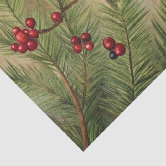 Refined Christmas bells rustic decoupage paper Tissuepapier (Detail)