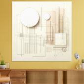 Refined Forms Canvas Afdruk (Insitu (Woonkamer))