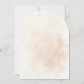 Refined Graduate Cap in Beige Tones Graduation Kaart (Achterkant)