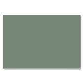 Refined Gray Calligraphy Table Kaart (Achterkant)