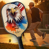 Refined Modern & Elegant Patriotic Eagle Pickleball Paddle