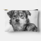 Refined Monochrome Large Mixed Breed Canine Etui (Voorkant)