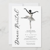 Refined Silver Sparkle Ballet Recital TMF26 Kaart (Voorkant)