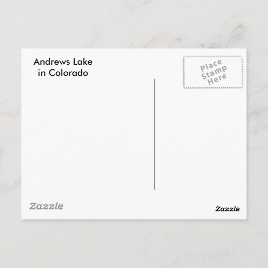 Reflecmeer Briefkaart (Achterkant)