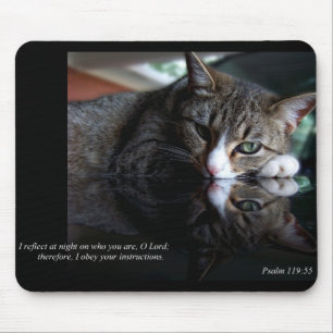 Reflect (Cat) Mousepad Muismat