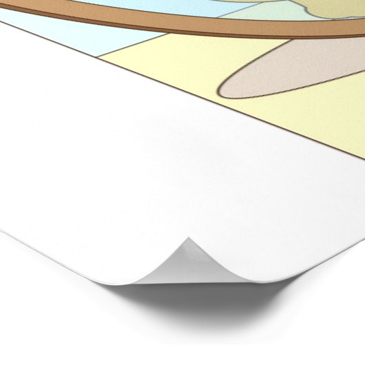 Reflect to improve Wall art Poster (Hoek)