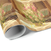 Reflected Blooms Art Print Cadeaupapier (Rol Hoek)