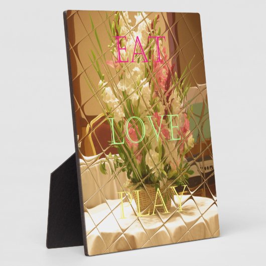 Reflected Blooms Art Print Fotoplaat (Zijkant)