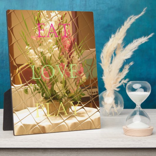 Reflected Blooms Art Print Fotoplaat (Zijkant)