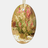 Reflected Blooms Art Print Keramisch Ornament (Links)