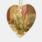 Reflected Blooms Art Print Keramisch Ornament (Links)