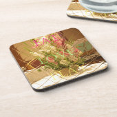 Reflected Blooms Art Print Onderzetter (Linkerzijde)