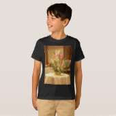 Reflected Blooms Art Print T-shirt (Voorkant volledig)
