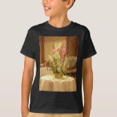 Reflected Blooms Art Print T-shirt (Voorkant)