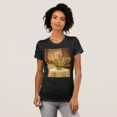 Reflected Blooms Art Print T-shirt (Voorkant volledig)
