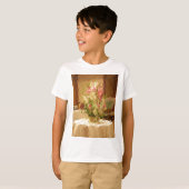 Reflected Blooms Art Print T-shirt (Voorkant volledig)