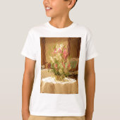 Reflected Blooms Art Print T-shirt (Voorkant)