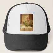 Reflected Blooms Art Print Trucker Pet (Voorkant)